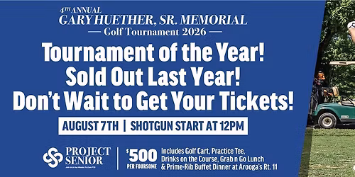 4th Annual Gary Huether, Sr Memorial Tournament 2026