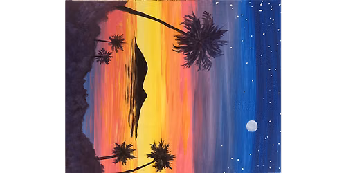 Moon Over Catalina - Paint and Sip in Tyler | Classpop!\u2122