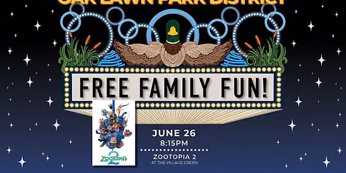 Free Movie in the Park- Zootopia 2