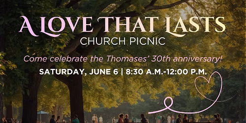 A Love That Lasts: Church Picnic