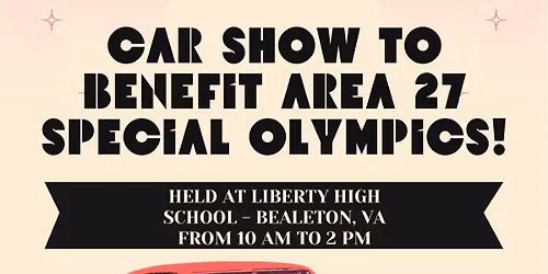 Annual Area 27 Special Olympics Car Show
