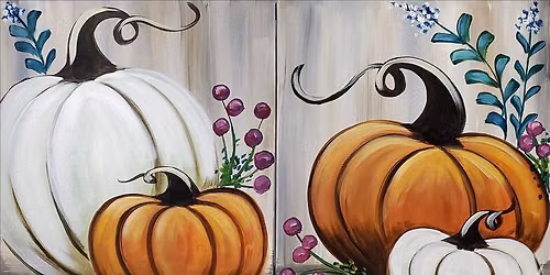 Berry Pumpkins Paint Party: Choose Your Colors!