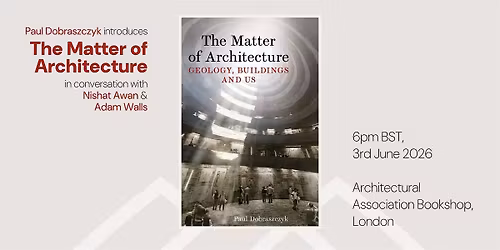 ISRF Book Launch: 'The Matter of Architecture'