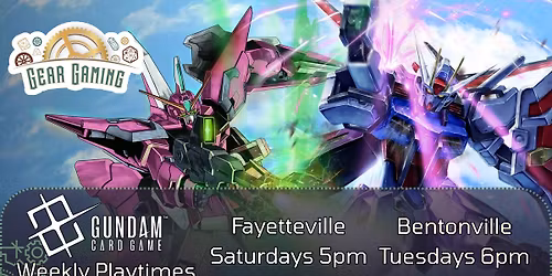Gear Bentonville - Gundam Tuesday Nights!