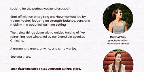 Fitness and Ros\u00e9 Wines