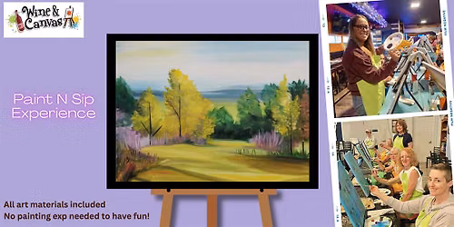 Fishers Paint and Sip- Autumn Tranquility