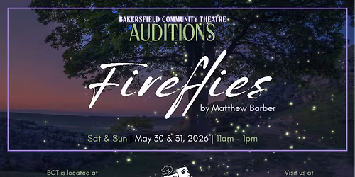 AUDITION: Fireflies by Matthew Barber