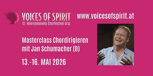 Masterclass Chordirigieren mit Jan Schumacher