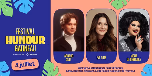 Festival d'Humour de Gatineau \u27a4 4 juillet 2026
