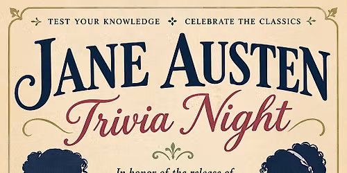 Jane Austen Trivia Night