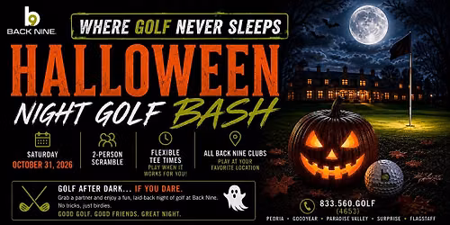 Halloween Night Golf Bash in Peoria