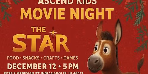 Ascend Kids Movie Night: "The Star"