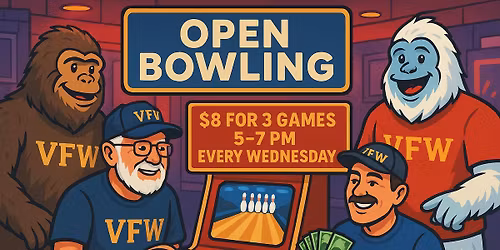 Open Bowling Wednesday