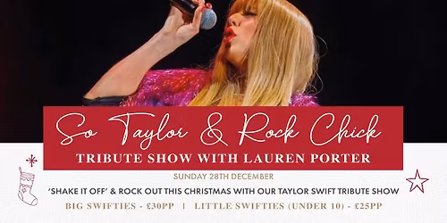 So Taylor & Rock Chick - Tribute Show with Lauren Porter at Holland Hall