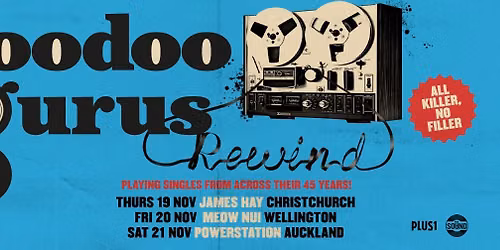 Hoodoo Gurus | Rewind Tour | Wellington