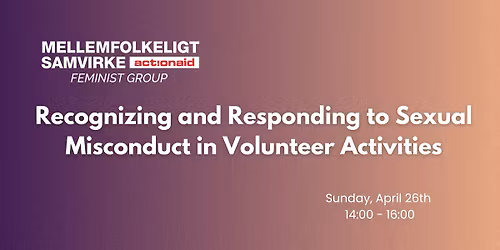 Recognizing and Responding to Sexual Misconduct in Volunteer Activities