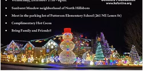 Alumni & Friends Christmas Lights Walk