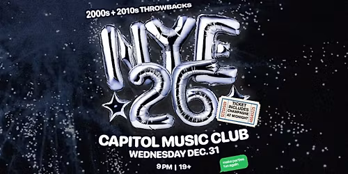 Make Parties Fun Again Presents - 2000's + 2020's Throwbacks - NYE Party