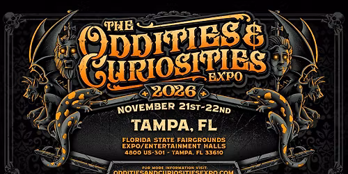 Tampa Oddities & Curiosities Expo 2026