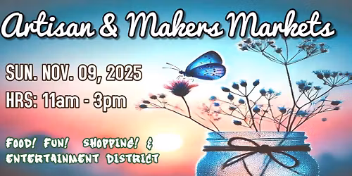 Artisan & Maker Market- Where Fall Feels Like Art