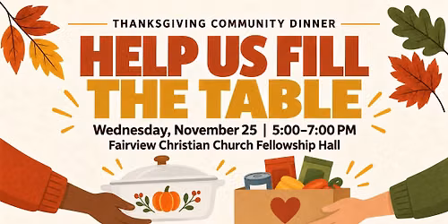 Thanksgiving Community Dinner