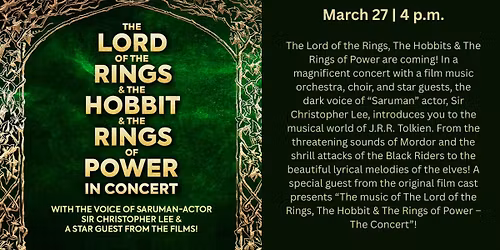 The Lord of the Rings In Concert