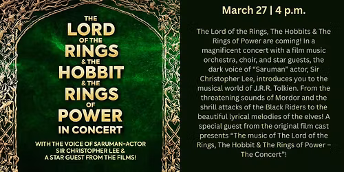 The Lord of the Rings In Concert