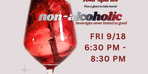 AltBar Non-Alcoholic Tasting Event