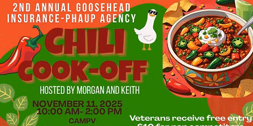2nd Annual Goosehead Insurance-Phaup Agency Chili Cookoff