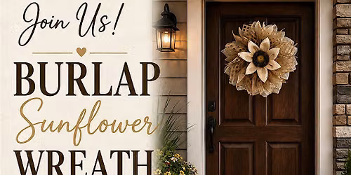 Autumn Harvest Wreath Workshop with Bella Mae