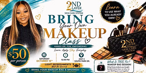 Bring Your Own Makeup Class