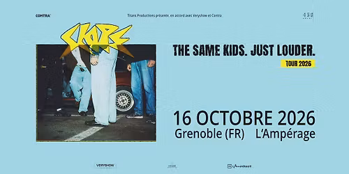 SLOPE + guests @ l'Amp\u00e9rage - Grenoble 16\/10\/2026
