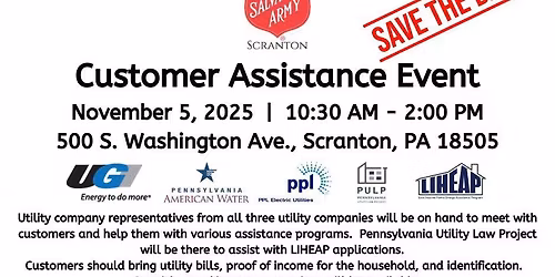 Customer Assistance Event