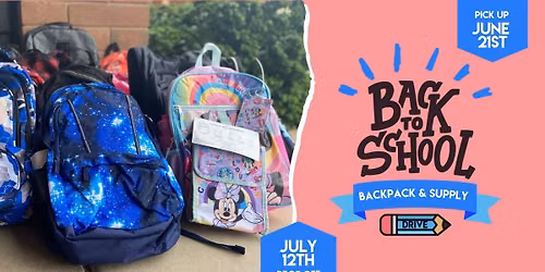 Back to School Backpack Drive