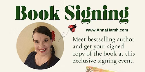 Children's Book Signing event with Author Anna Harsh
