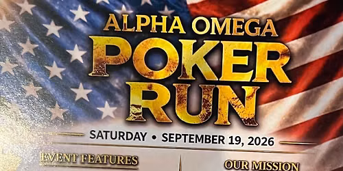 Alpha Omega Poker Run \/ CO 3-6