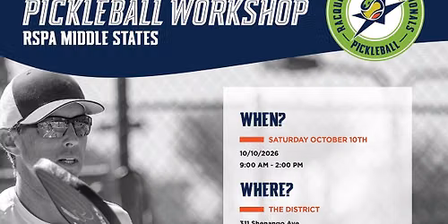 RSPA Pickleball Certification Workshop
