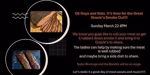 Gracie's Great Meat Smoke Out