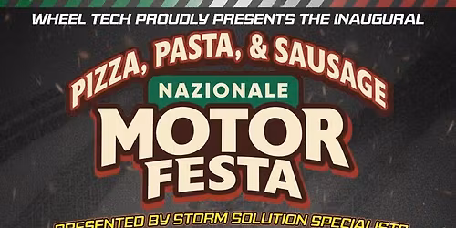 Pizza, Pasta & Sausage Motor Festa