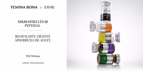 IDENEL - estetin\u0117s medicinos inovacijos mokymai