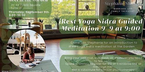 iRest Yoga Nidra Guided Meditation