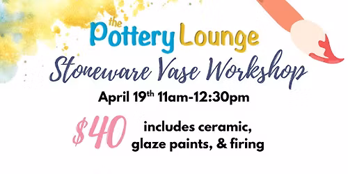 Stoneware Vase Workshop