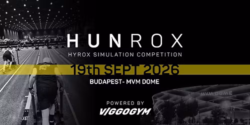 HUNROX - els\u0151 ar\u00e9n\u00e1s HYROX szimul\u00e1ci\u00f3s verseny Magyarorsz\u00e1gon