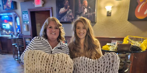 SOLD OUT!! Nov 25th - Sheryl's Club 175 Chunky Knit Blanket Workshop 