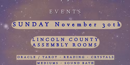 LCAR Mind Body & Spirit Event @ Lincoln County Assembly Rooms