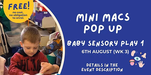 Mini Macs Pop Up - Baby Sensory Play 1