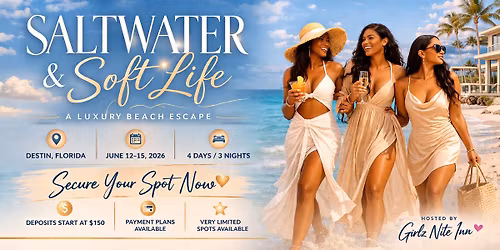 SALTWATER & SOFT LIFE | A Luxury Beach Escape