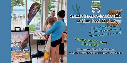 Aquatic Invasive Species Blitz at Alum Creek