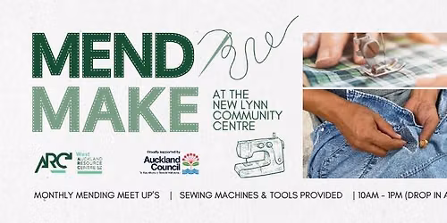 Mend\/Make at the New Lynn Community Centre