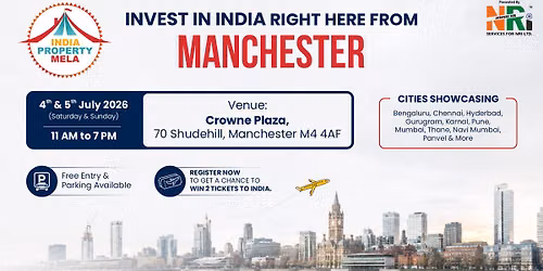 India Property Mela Manchester 2026 | 20th Edition